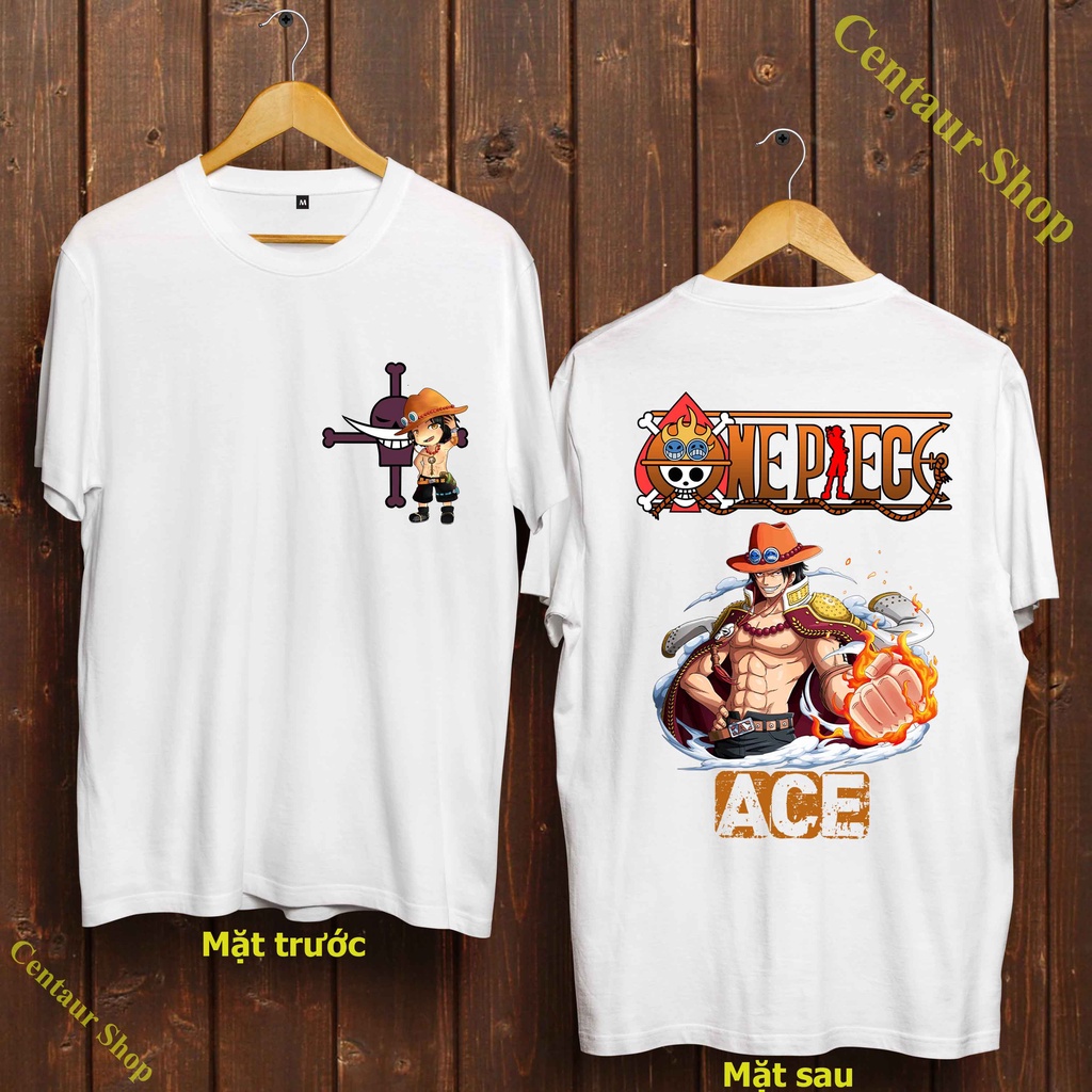 ❣️ Áo Portgas D. Ace - Áo One Piece - Ace T-Shirt - Marines T-Shirt cực chất - PDA-027