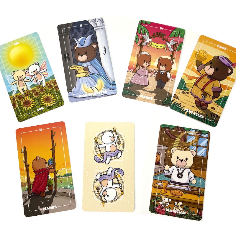 Bộ Bài Teddy Tarot Nifoki E4