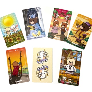 (Size gốc) Bộ Bài Teddy Tarot G11