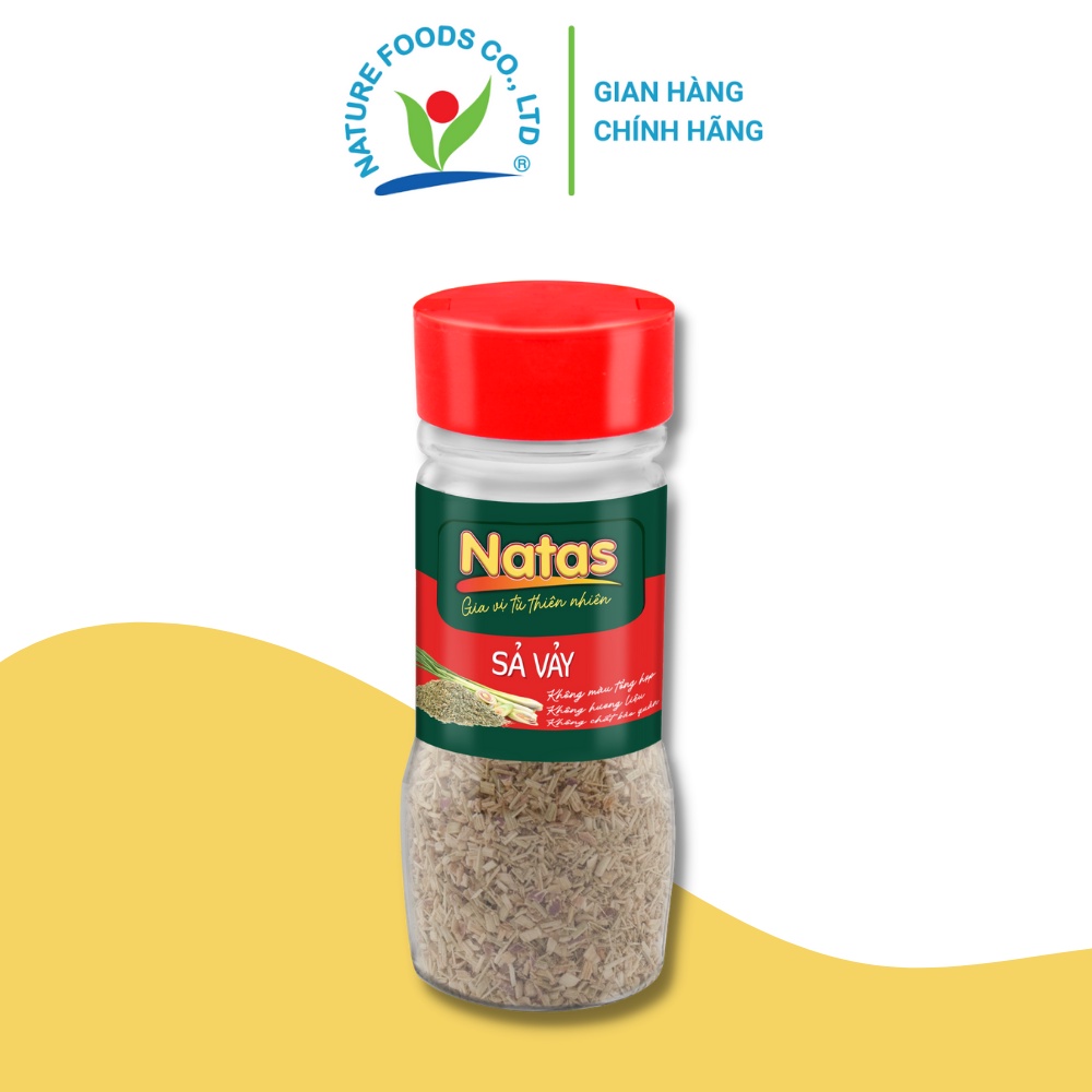 Sả vảy Natas Hũ 40g - Gia vị nấu ăn chế biến thực phẩm