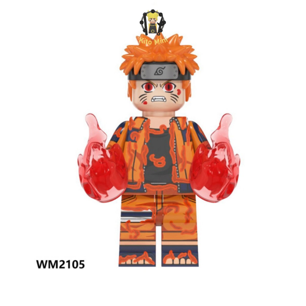 Minifigures Lắp Ráp Mô Hình Nhân Vật Hoạt Hình Truyện Tranh Naruto Hokage WM6108 Mẫu Mới Bán Lẻ