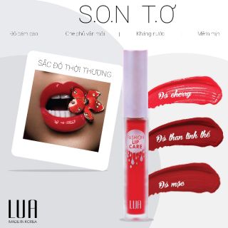 Son Tơ LUA 4D Hàn Quốc [ Đủ 10 màu] MUA 2 TẶNG 1