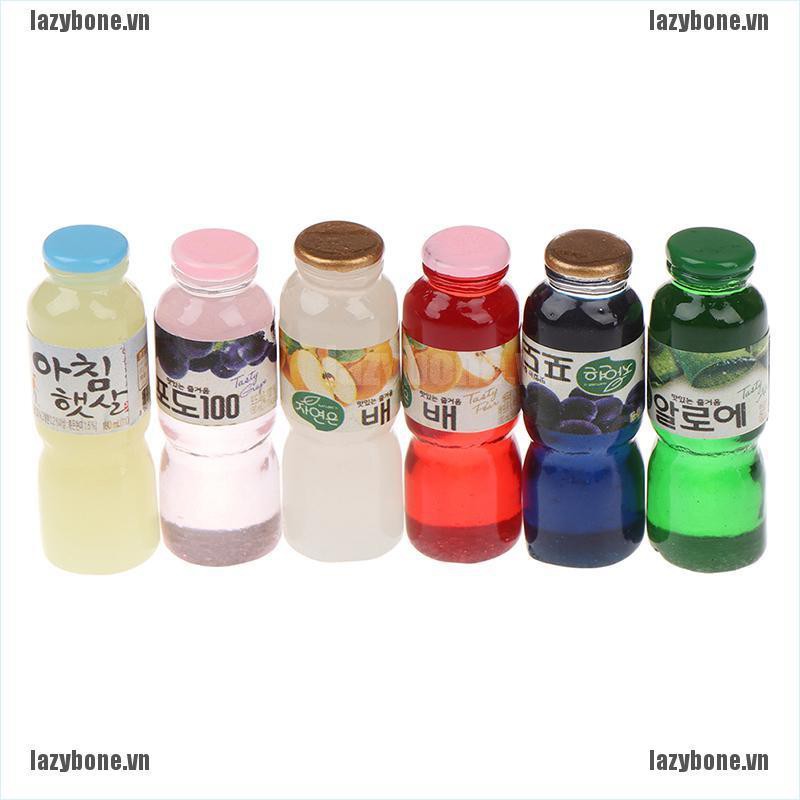 Bộ 5 Mô Hình Bình Nước Nhỏ Tỉ Lệ 1: 12 Trang Trí Nhà Búp Bê