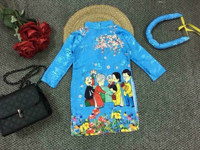 set 2,5m vải gấm đoàn viên