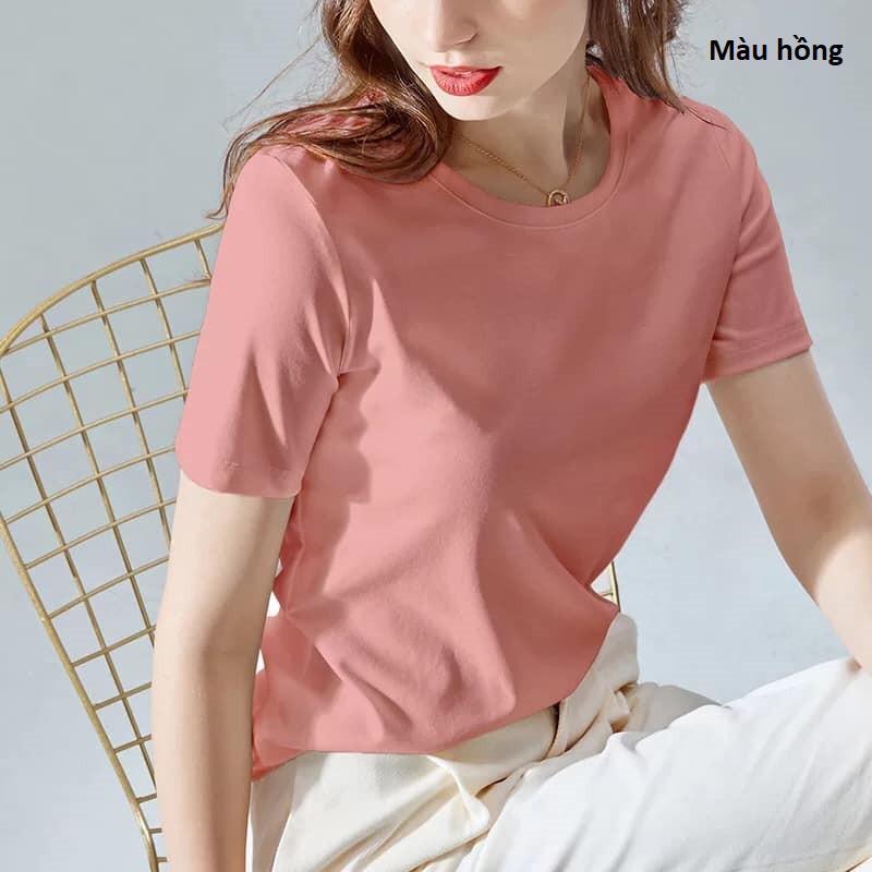 AL30677 - Áo thun nữ hè cổ tròn/Cổ tim hàng nhập - giá 240k