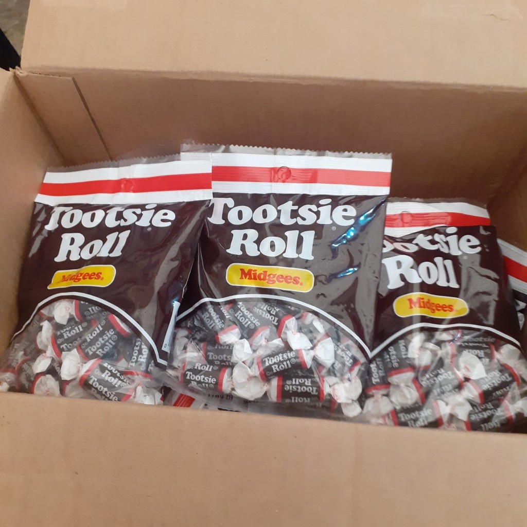 Kẹo mềm socola Tootsie Roll Midgee gói 184g