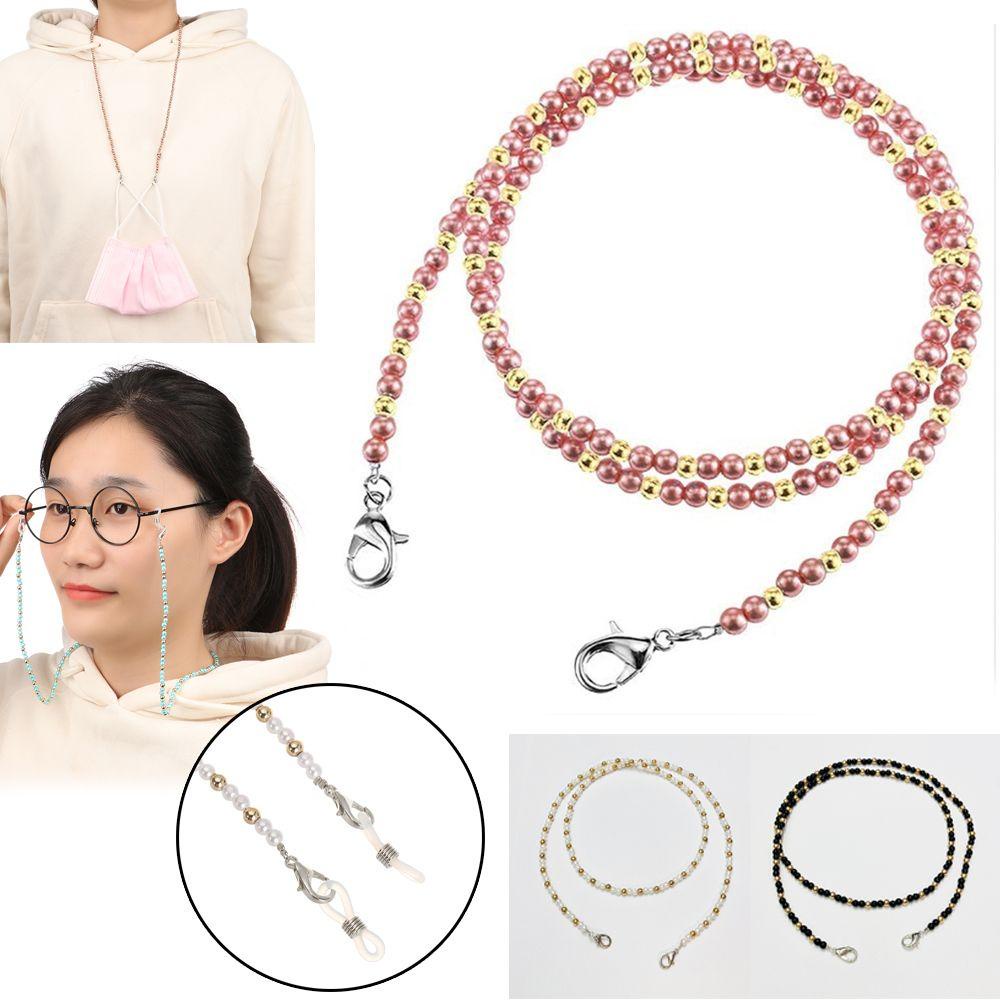 MOILYVN Dây Đeo Mắt Kính Chống Thất Lạc Bằng Acrylic Cho Nam &amp; Nữ Giá Đỡ