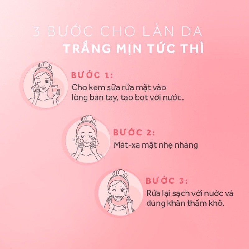 Kem sữa rửa mặt dưỡng trắng nâng tông Pond's White Beauty 40g
