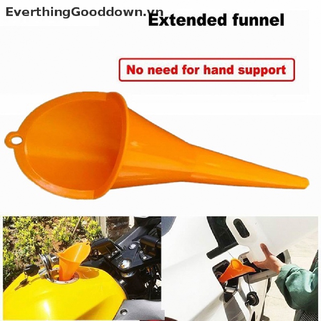 Phễu Rót Dầu Bằng Nhựa Miệng Dài Tiện Dụng Cho Xe Hơi / Xe Máy