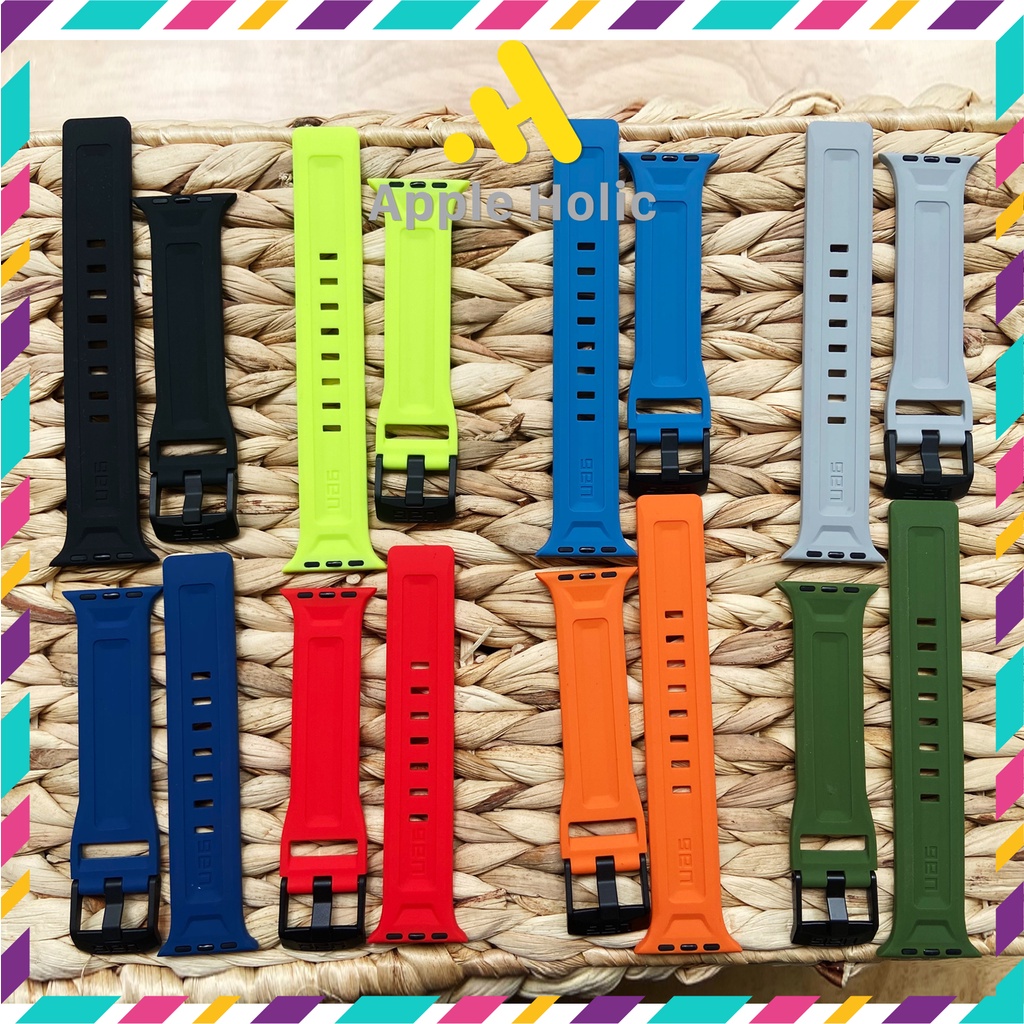 Dây Đeo Đồng Hồ Apple Watch- Dành Cho Các Dòng Series 6/5/4/3/2/1 - Chất Liệu Cao Su Cao Cấp Mềm Ôm Tay