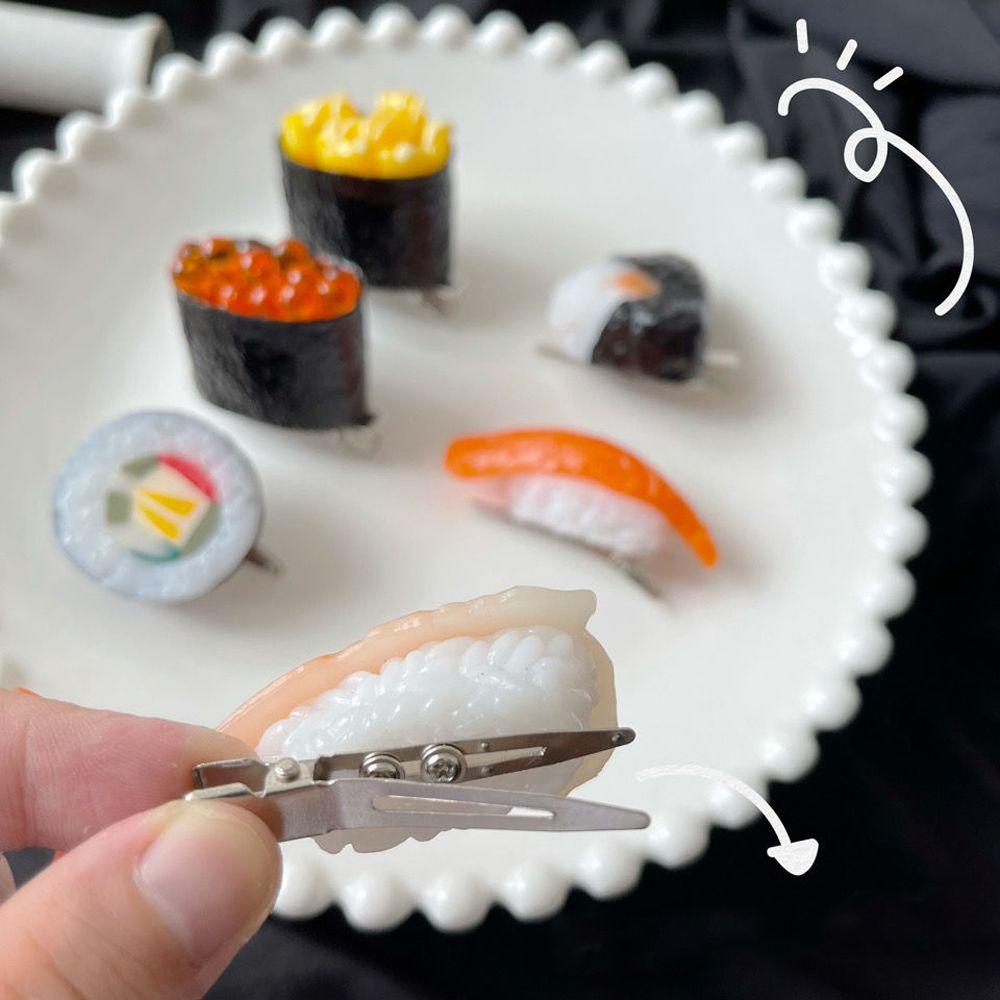 Kẹp Tóc Hình Sushi / Cá Dễ Thương