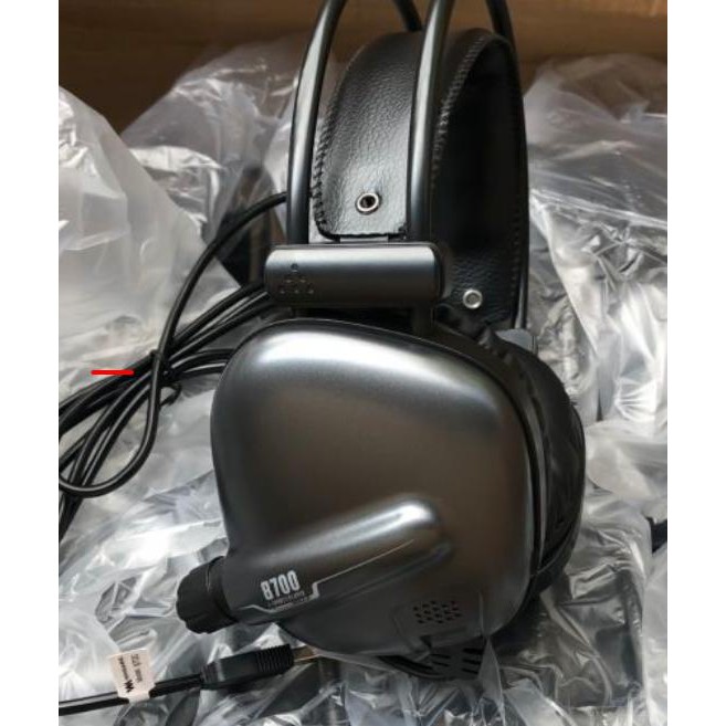 Tai nghe game thủ WangMing E-Sport 8700 giả lập 7.1 USB | BigBuy360 - bigbuy360.vn