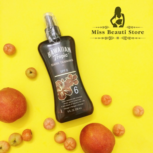 Dầu tắm nắng Dark Tanning Oil SPF6 Hawaiian Tropic | BigBuy360 - bigbuy360.vn