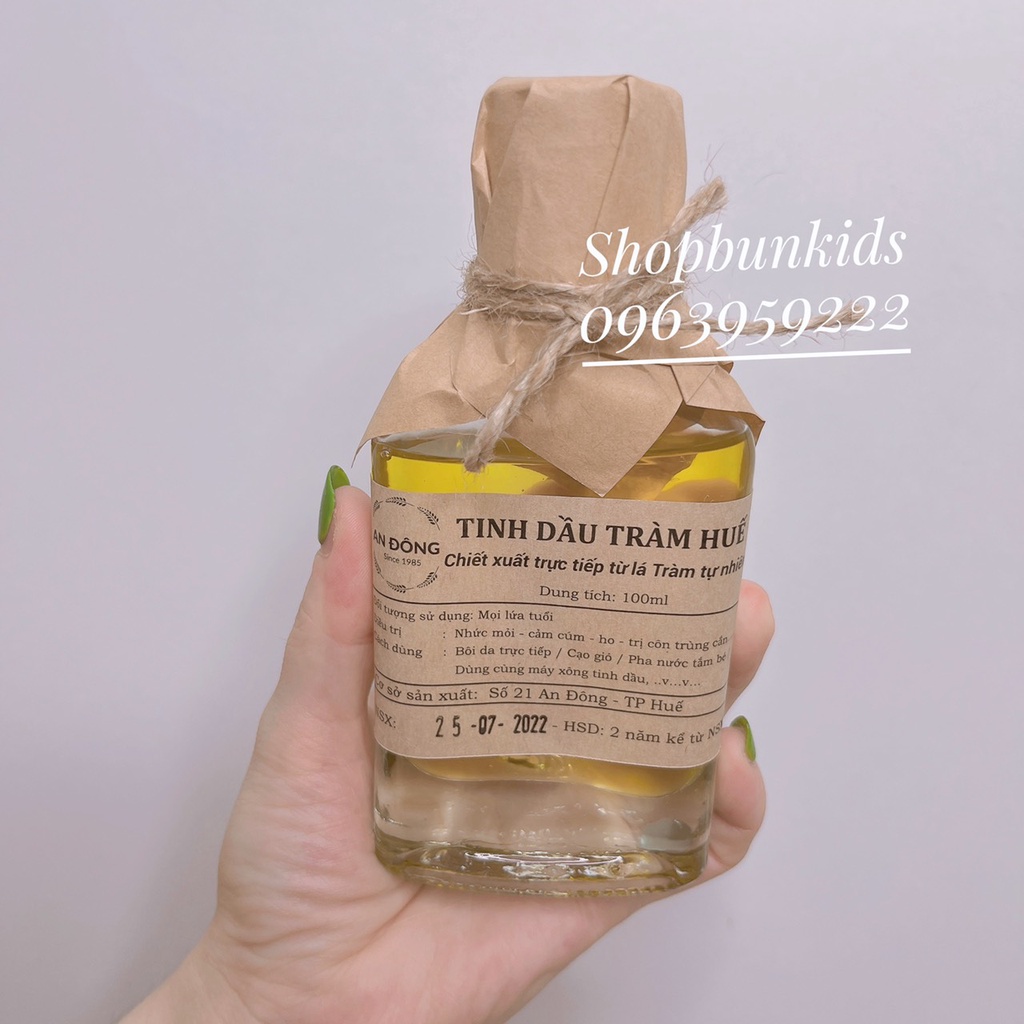Dầu tràm Huế 21 AN ĐÔNG CHÍNH HÃNG (DATE MỚI NHẤT)
