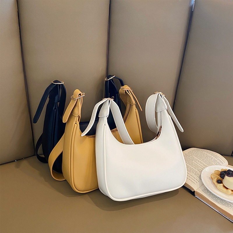 Túi Đeo Vai / Đeo Dưới Cánh Tay Có Khóa Kéo Dễ Phối Đồ Cho Bạn Bè