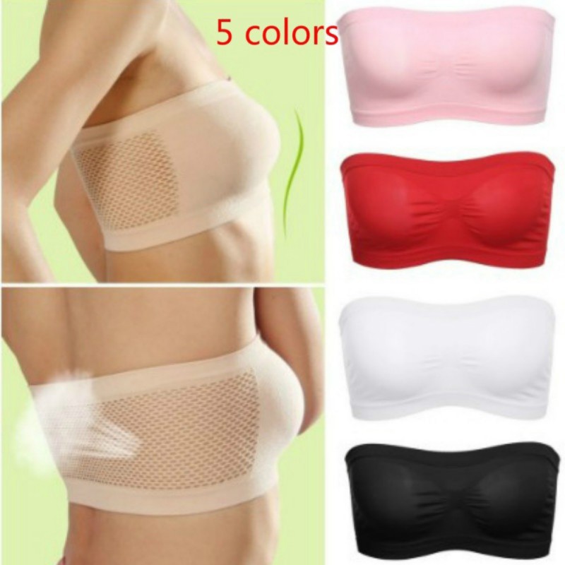 Áo ngực kiểu ống màu trơn phong cách thời trang | BigBuy360 - bigbuy360.vn