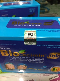 Cốm vi sinh BIOACIMIN GOL+ (mẫu mới)