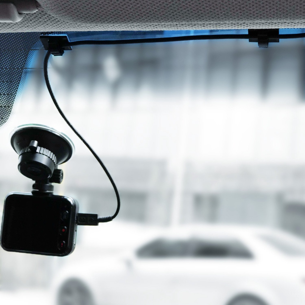 Set 50 Kẹp Cố Định Dây Cáp / Thiết Bị Định Vị GPS Tự Dính Cho Xe Hơi