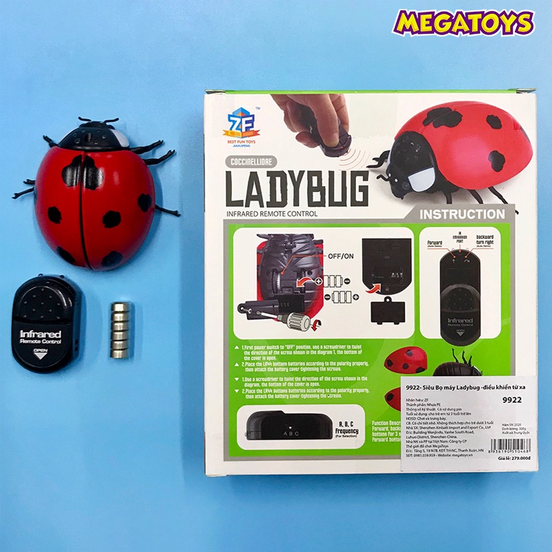 Siêu Bọ Máy Ladybug ZF - Điều Khiển Từ Xa - 9922