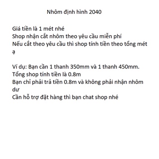 Nhôm định hình 2040 EU