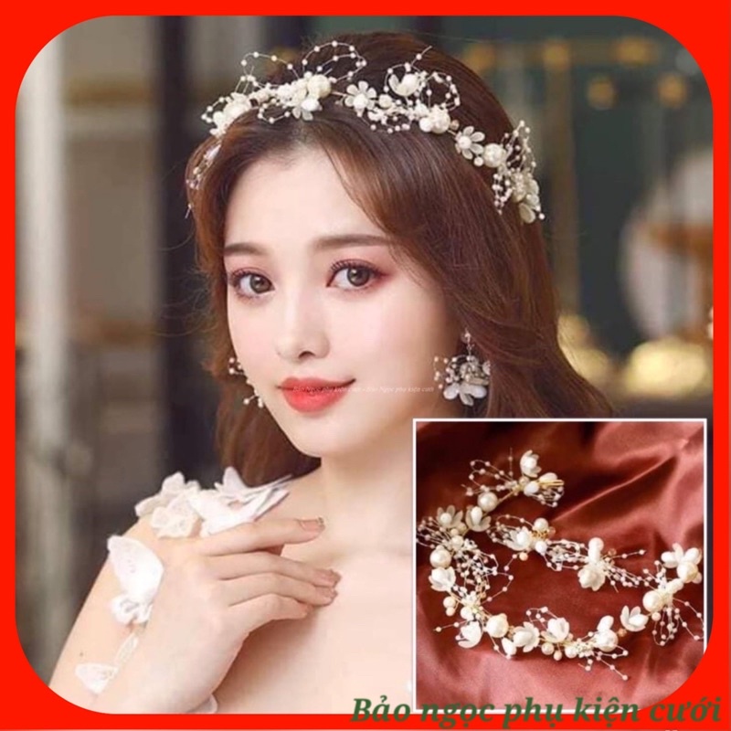 Cài tóc cô dâu (mẫu cài HC204)