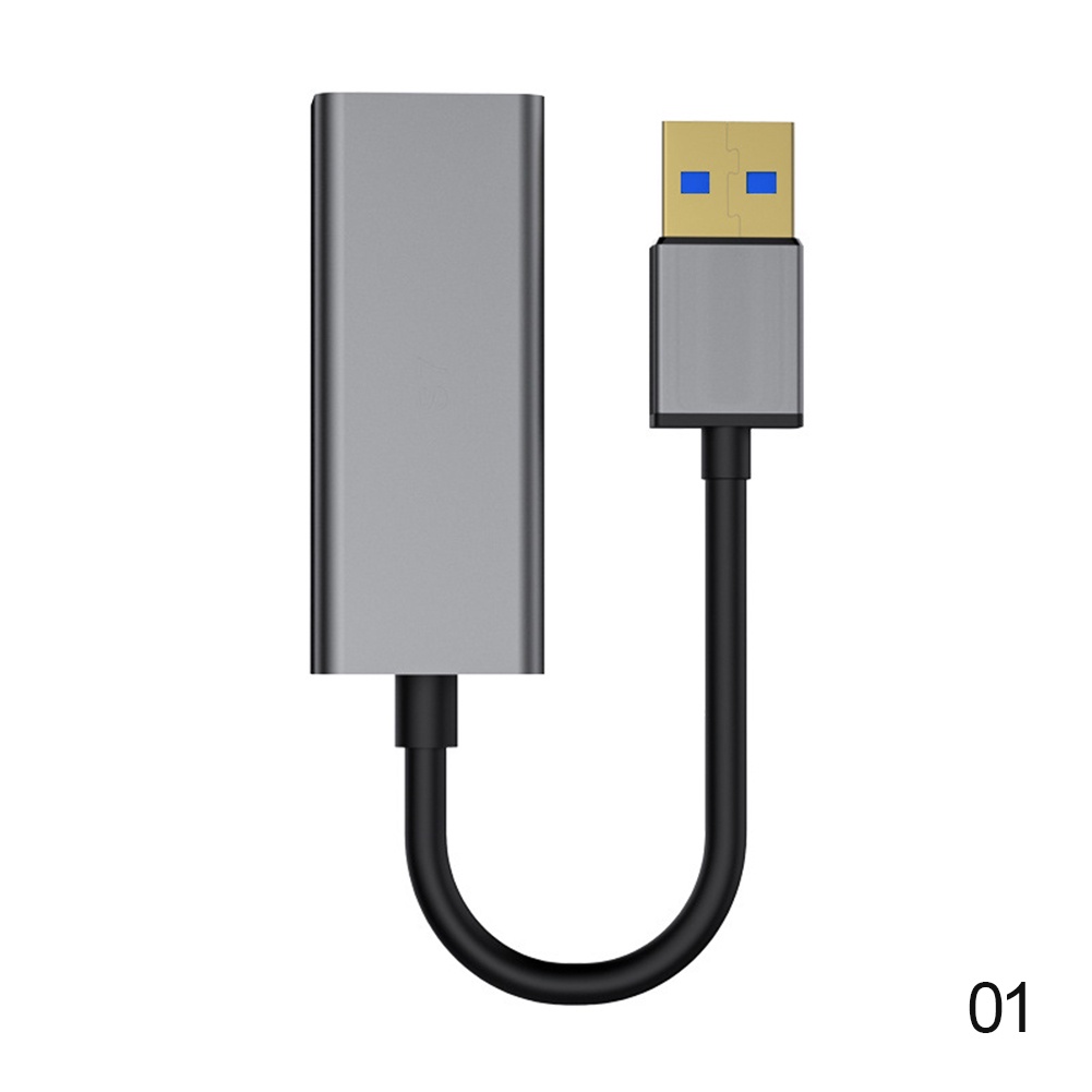 AL Hợp kim nhôm USB 3.0 đến RJ45 Thẻ điều hợp mạng LAN USB3.0 sang Ethernet Bộ điều hợp mạng LAN 1000Mbps | BigBuy360 - bigbuy360.vn
