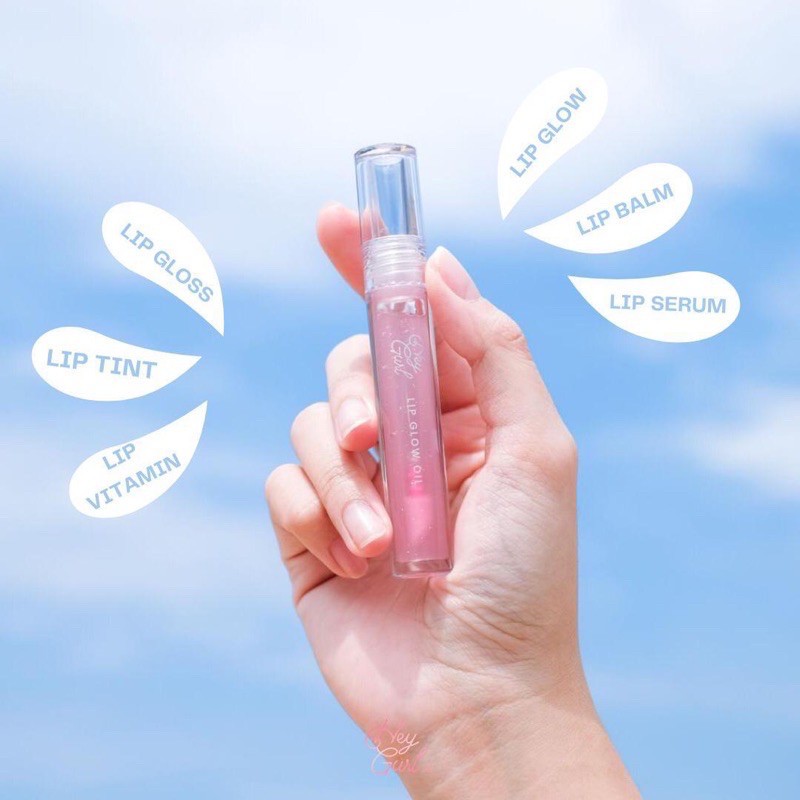 (Hàng Mới Về) Dầu Dưỡng Môi Heygurl Giúp Môi Bóng Mượt