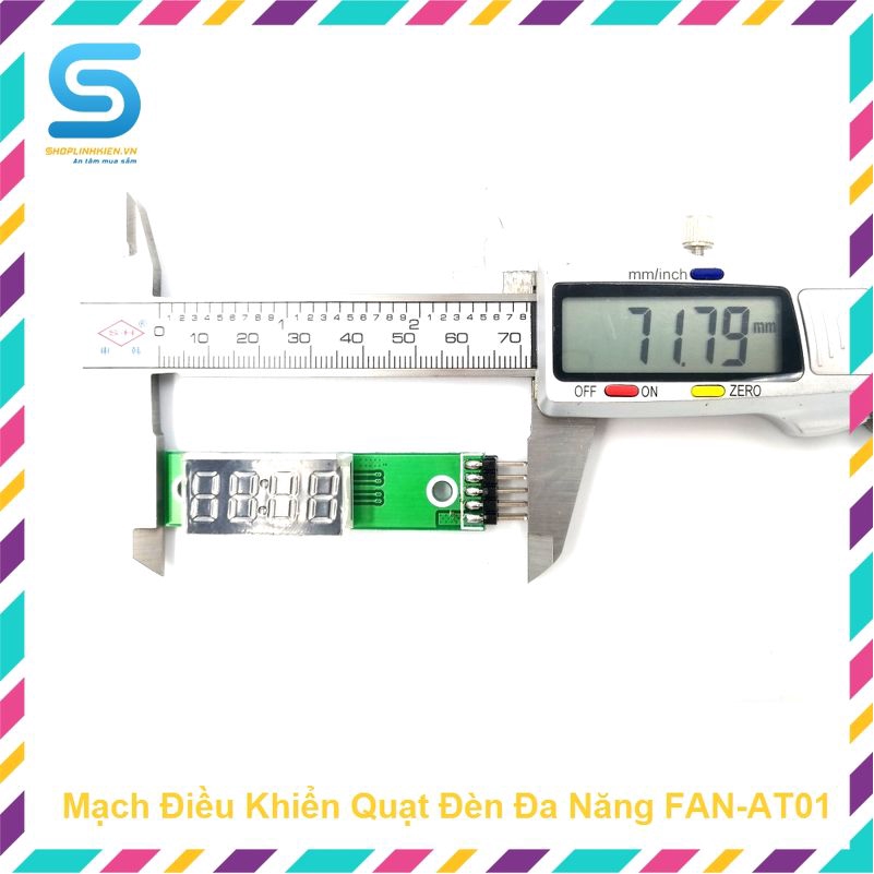 Mạch Điều Khiển Quạt Đèn Đa Năng FAN-AT01