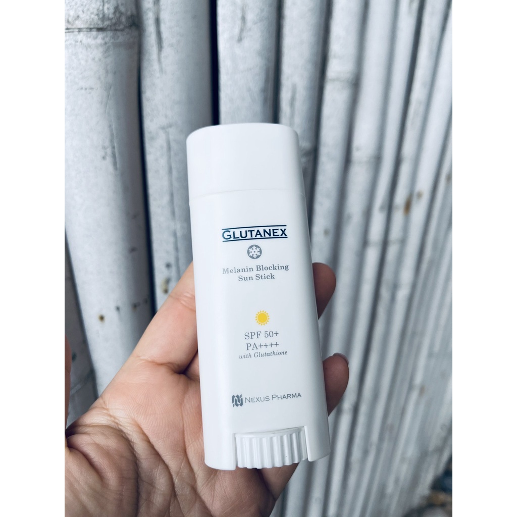 Lăn chống nắng Glutanex Melanin Blocking Sun Stick SPF 50+ PA++++ with Glutathione - Hương Chất Cosmetic