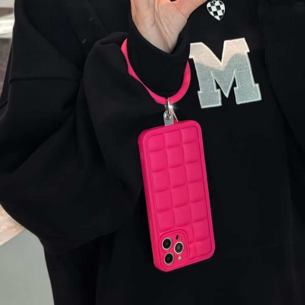 Ốp Điện Thoại tpu Dẻo Vuông Họa Tiết Hoa Hồng 3d Cho iphone 15 promax 14 pro max 14 plus 14 13 pro max 12 pro max 11 pro max xs max xr x