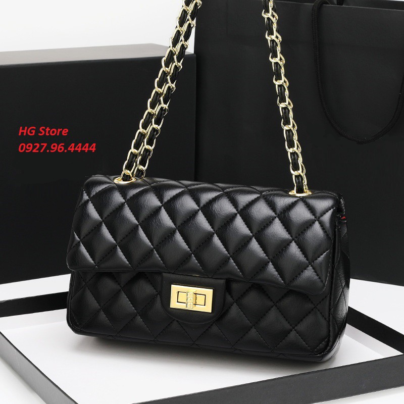 Túi Xách Nữ Da Cừu Cao Cấp(Da Thật 100%), Túi Xách Công Sở Đeo Chéo Đeo Vai Size 26Cm Fullbox Đầy Đủ Túi Vải, Bill