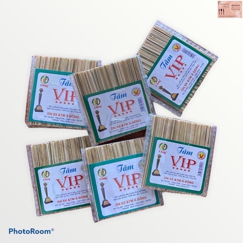 5 gói tăm Vip loại tốt sang trọng, Tăm tre loại tốt 1 vỉ 5 gói hàng chất lượng cao