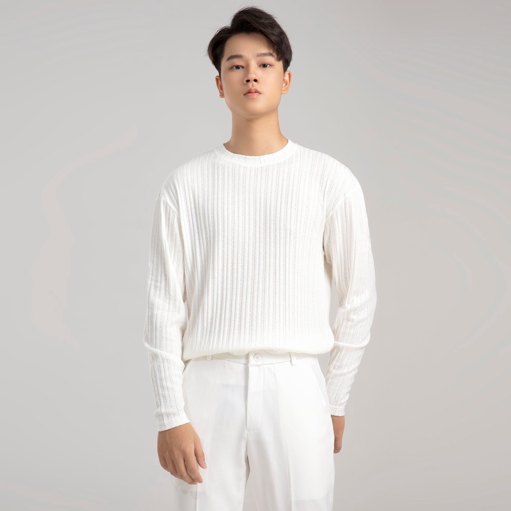 Áo Thun Tay Dài màu trắng unisex Villa Wings - Áo thun nam - Áo thun tay dài - Áo thun unisex