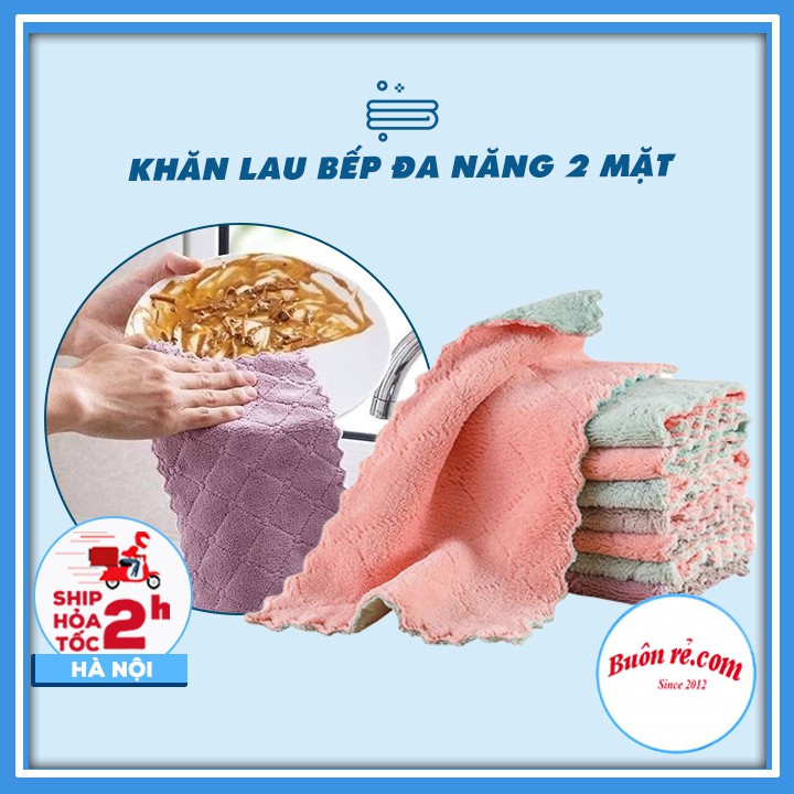 Khăn Lau Bếp Đa Năng 2 Mặt Br00361