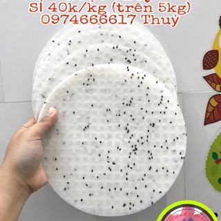 1KG BÁNH TRÁNG NƯỚNG TRỨNG CÚT MÈ ĐEN NGỌC THUỶ
