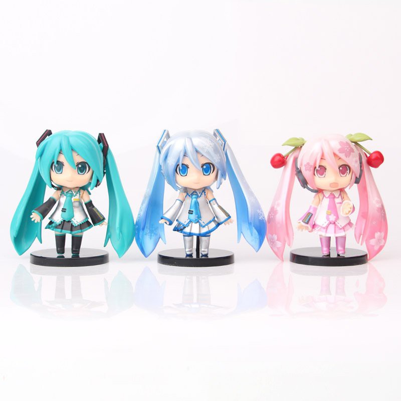 (M150) Mô hình nhân vật Statue Figure Nendoroid HATSUNE MIKU anime chibi trang trí trưng bày đẹp