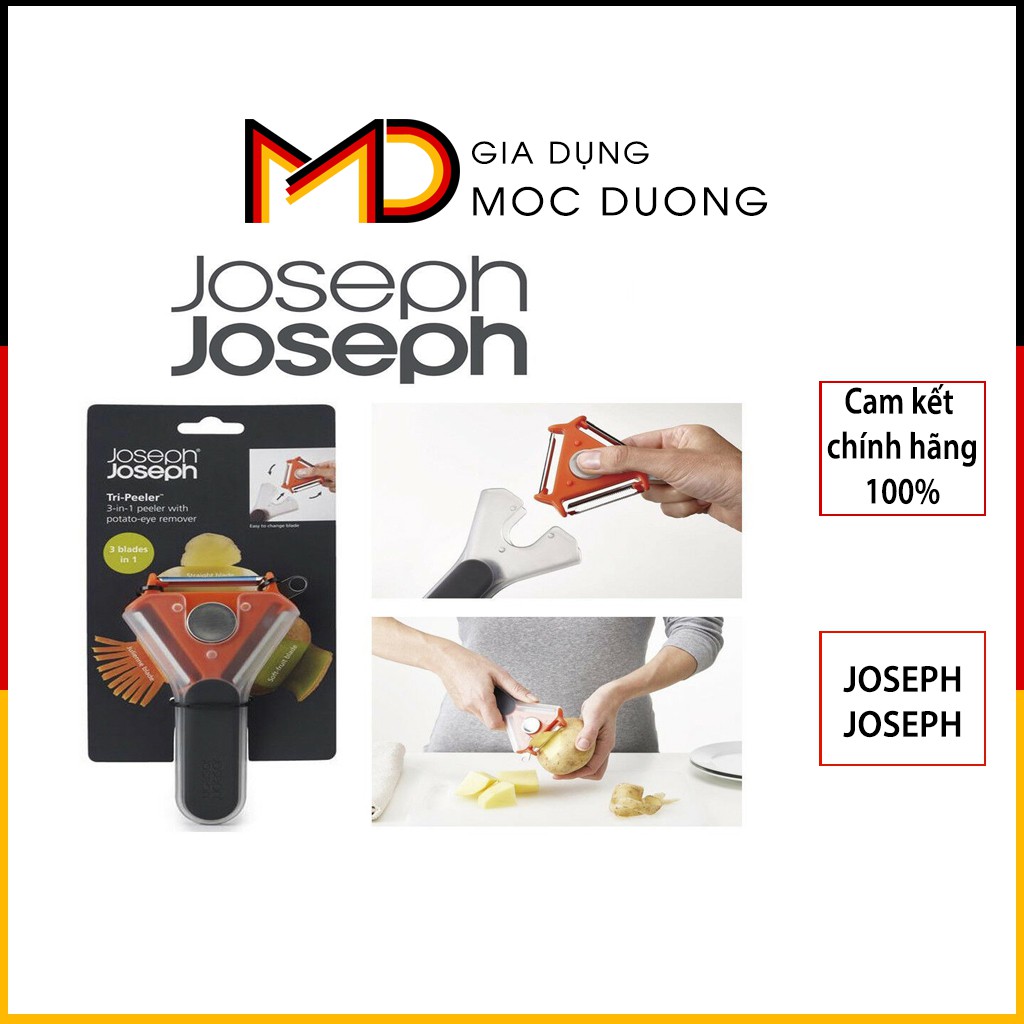 Nạo rau củ 3 chiều JOSEPH JOSEPH, chính hãng, nhập Đức, Gia Dụng Mộc Dương