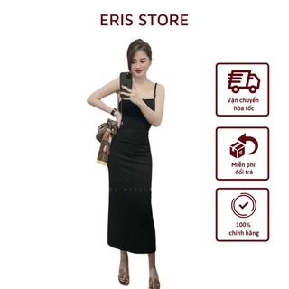 [Hàng cao cấp] Váy body nữ maxi dáng ôm đầm hai dây chất vải co dãn cao cấp mặc tôn dáng