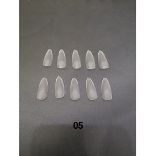 Móng HSM lẻ size -10 móng -  phom bầu, thang nhám -nail456