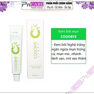 Kem ngừa mụn Codobye Cream ® - Chiết Xuất Nghệ Trắng