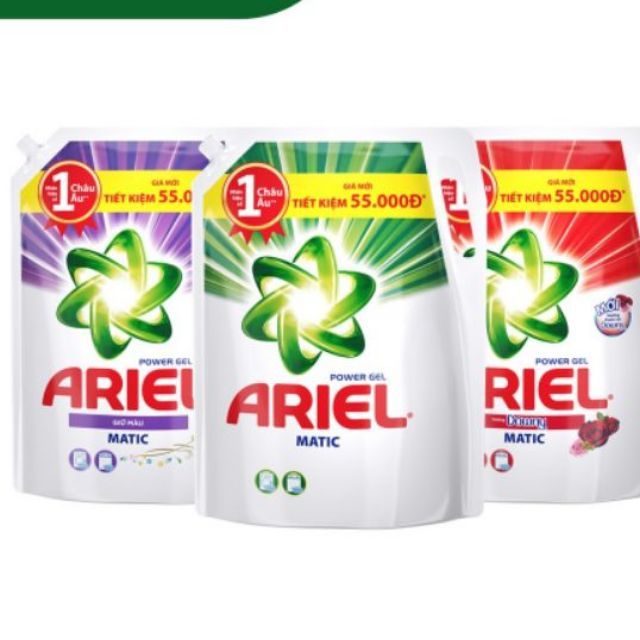 Túi Nước giặt Ariel (2,4/2,15kg)