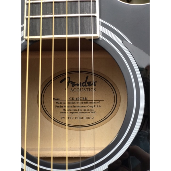 Đàn Guitar Acoustic Fender CD60C