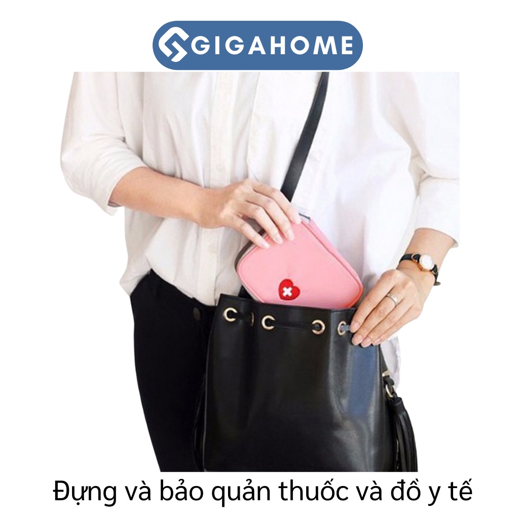 Túi Y Tế Du Lịch Nhỏ Gọn Đựng Thuốc, Kim Chỉ, Đồ Cứu Thương GIGAHOME 7605