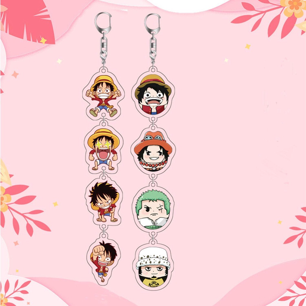 Móc Khóa Hình Nhân Vật Tonye Trong One Piece 4 Kiểu