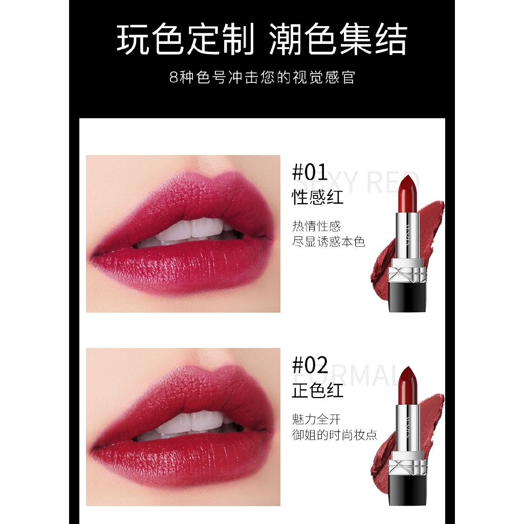 Son môi tươi sáng và ẩm không dễ phai và dưỡng ẩm VENZEN | BigBuy360 - bigbuy360.vn