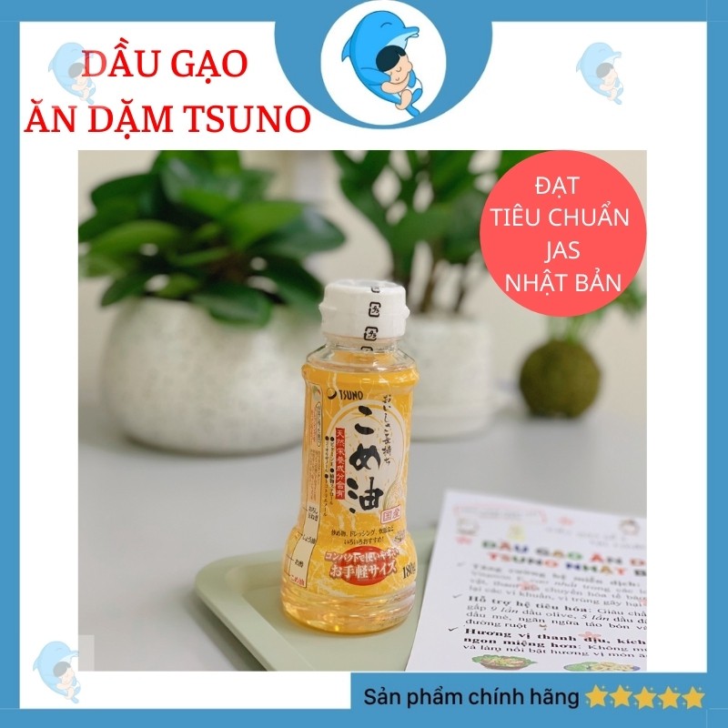 Dầu Gạo Cao Cấp Tsuno Nhật Bản Cho Bé Ăn Dặm 180g