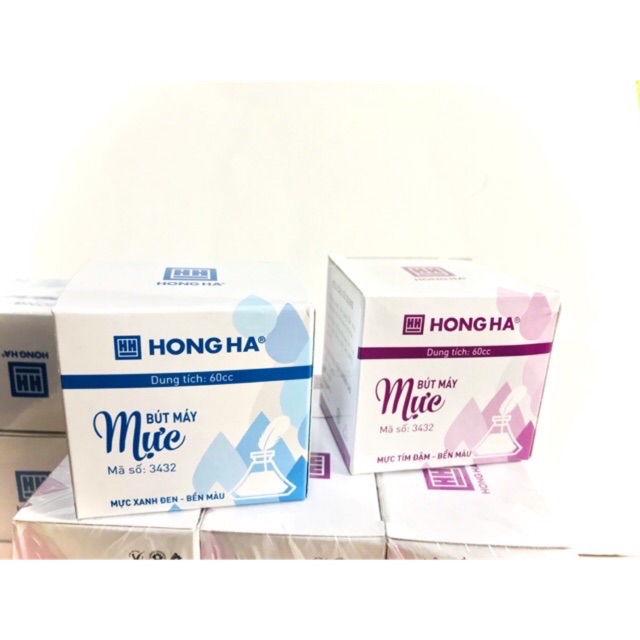 Mực bút máy hồng hà