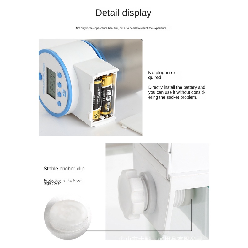 Thiết Bị Cho Cá Ăn Tự Động Hẹn Giờ