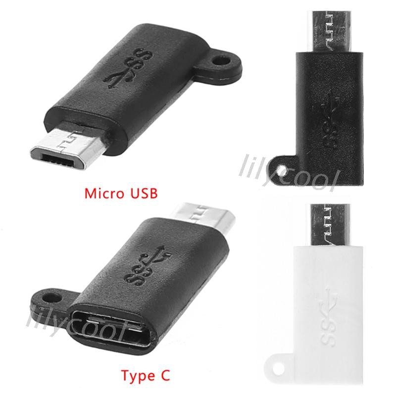 Đầu chuyển đổi cổng micro usb 2.0 type b sang usb 3.1 type c chuyên dụng cao cấp