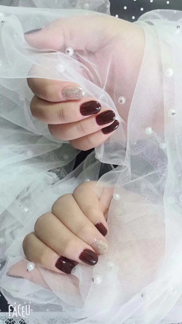 Ren lưới chụp ảnh mẫu nail